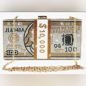 Money Bag Clutch w/Matching Headband